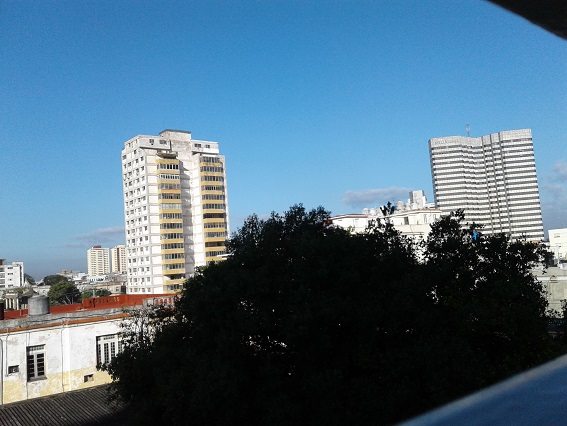 'Vista desde el cuarto' Casas particulares are an alternative to hotels in Cuba.